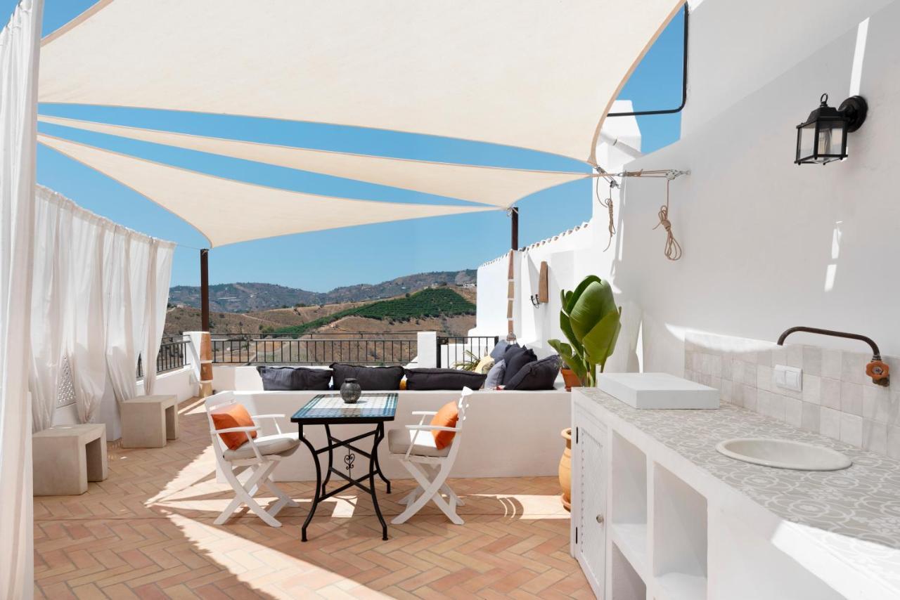 Ferienwohnung La Amara Maha - En El Casco Antiguo De Frigiliana Exterior foto